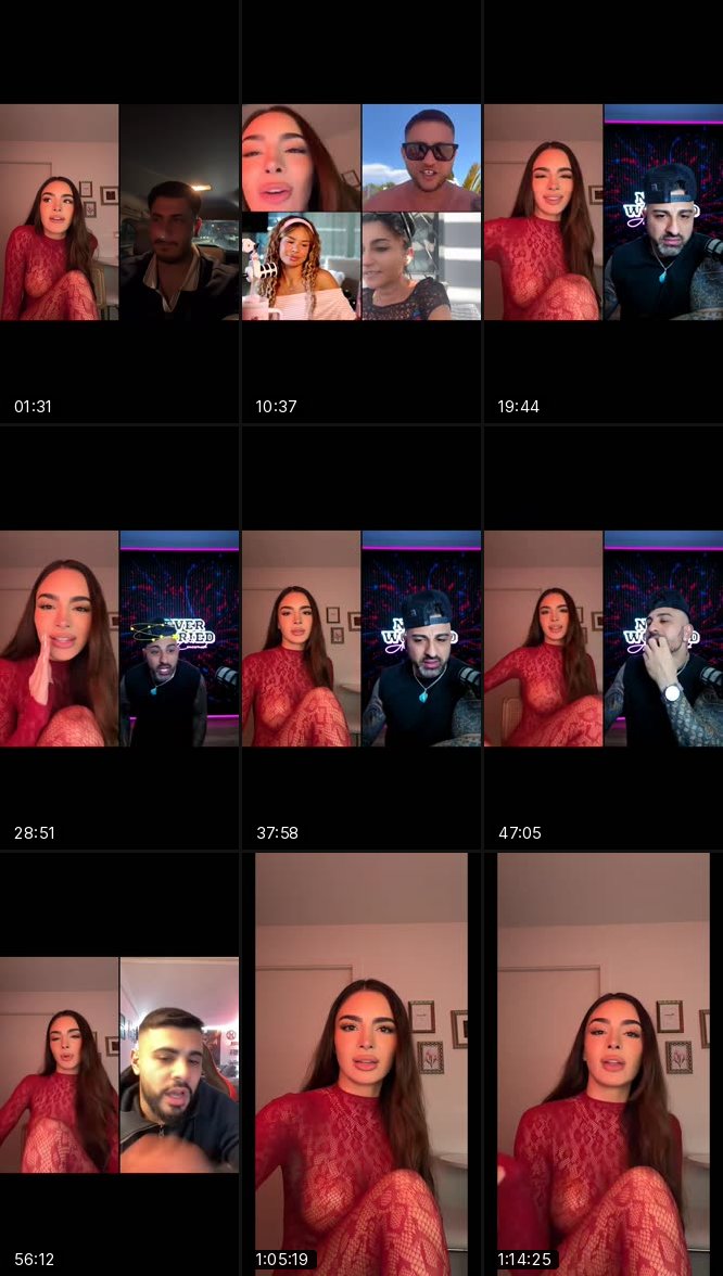 @alyssafiore TikTok live recording