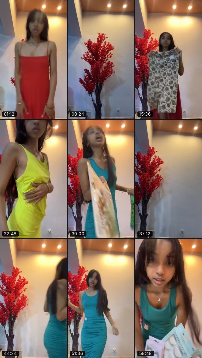 @serenagaze TikTok live recording