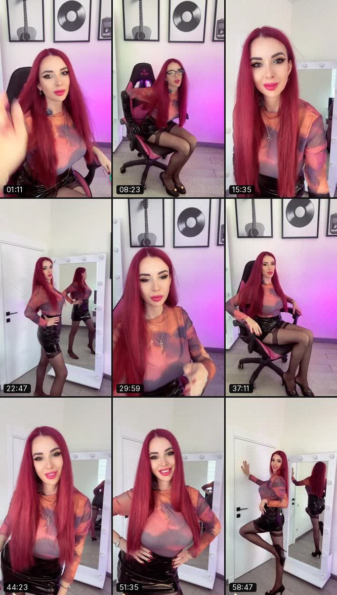 @vickyfoxi TikTok live recording