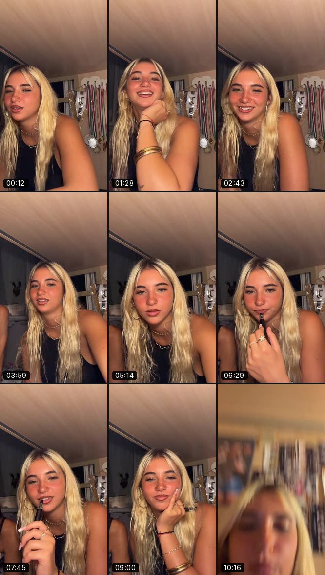 @iriss.vallaranii TikTok live recording
