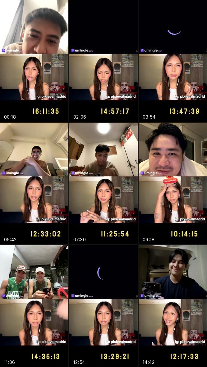 @pixievalmadrid TikTok live recording