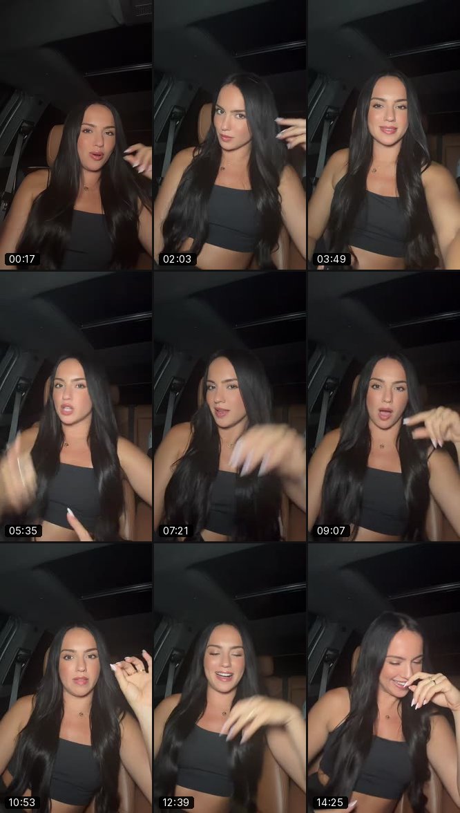 @sofiasmiles TikTok live recording