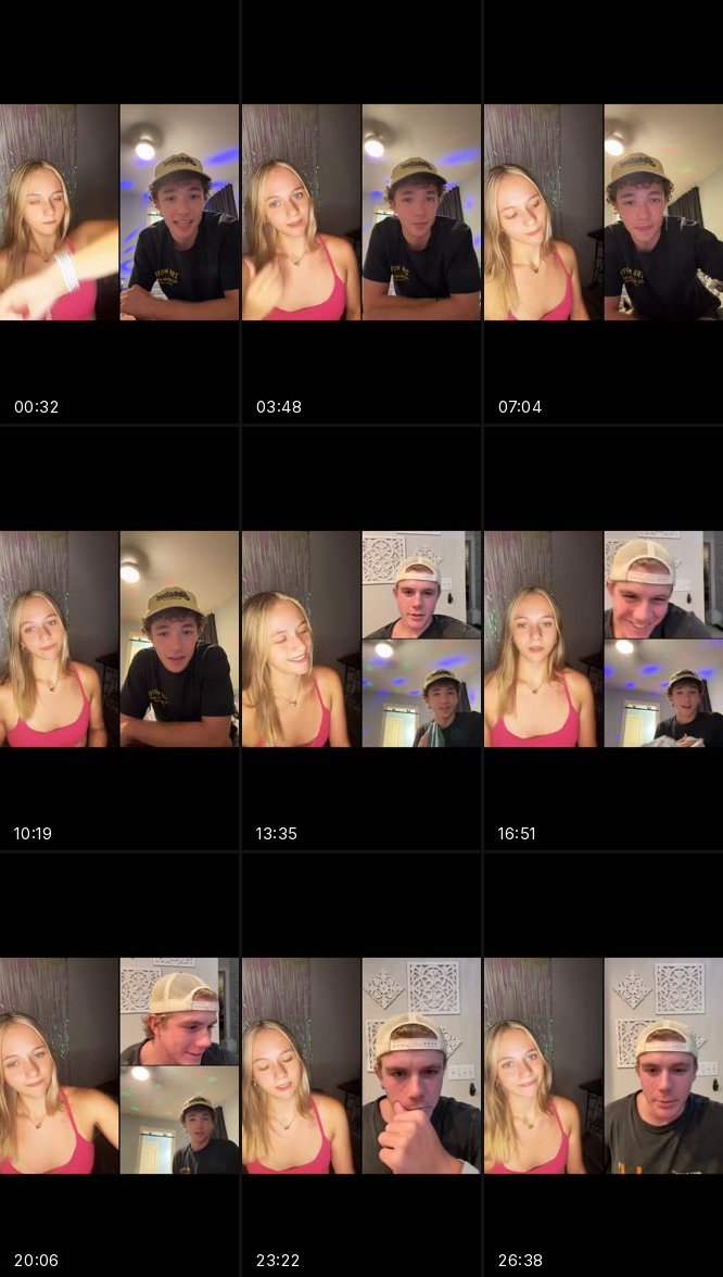 @lilyylifts0 TikTok live recording