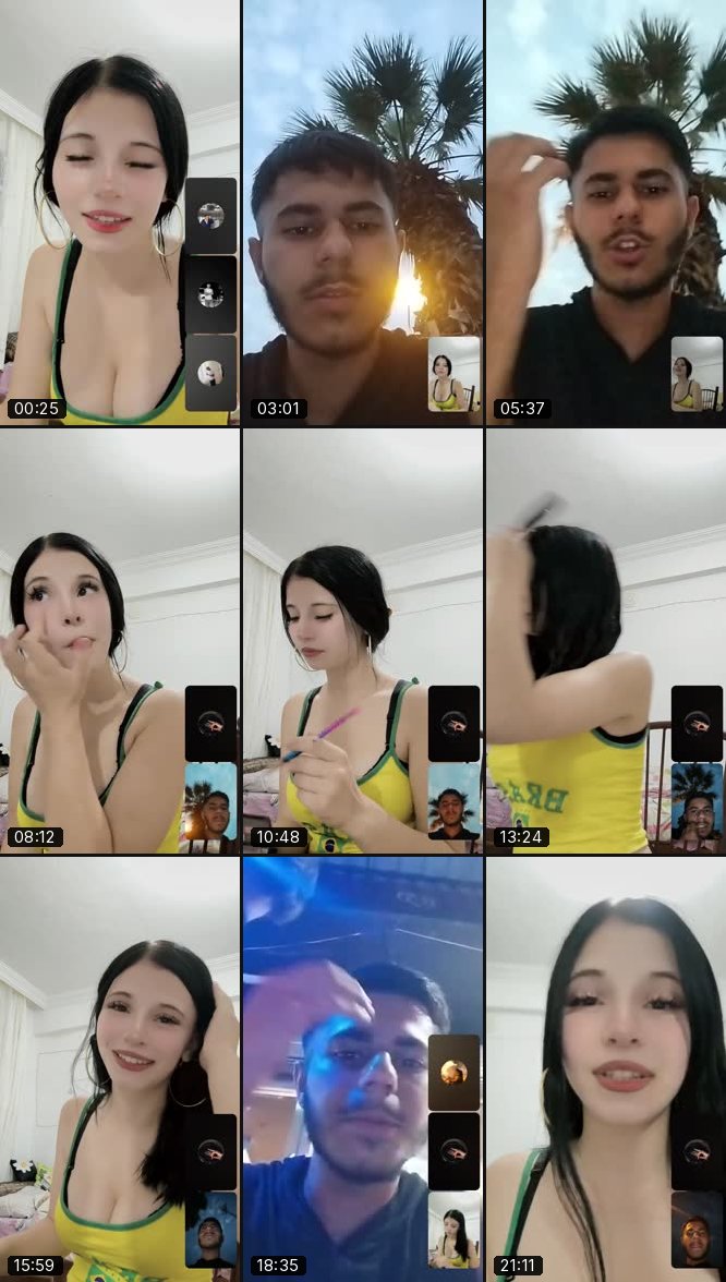 @barbiezeyy TikTok live recording