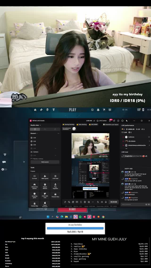@yeaimthatprettymf TikTok live recording