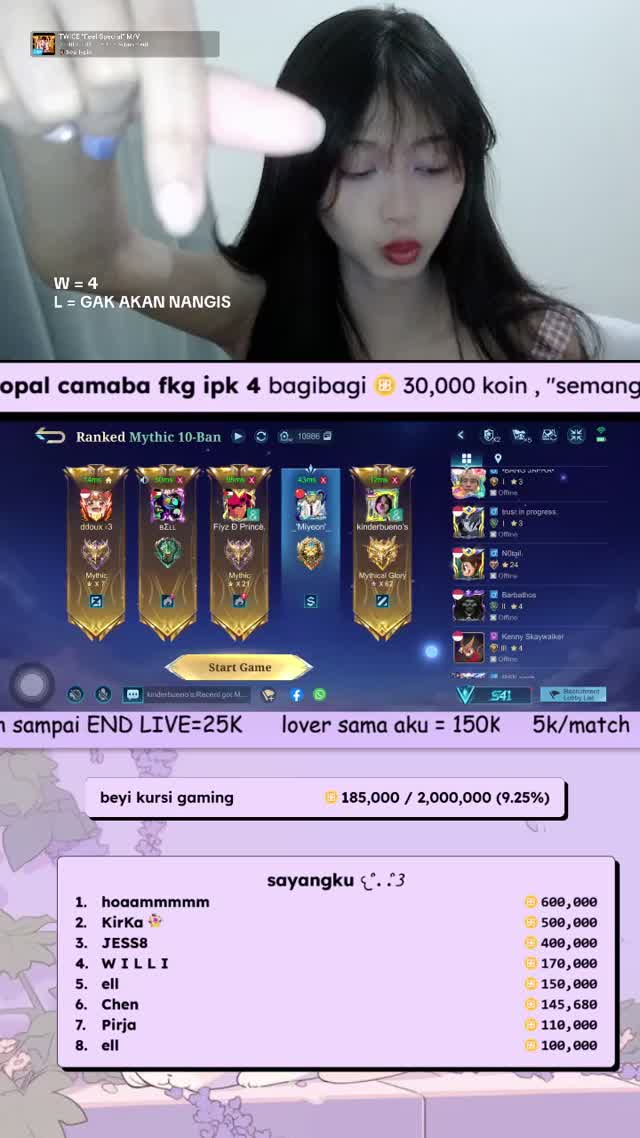@hourlypin TikTok live recording