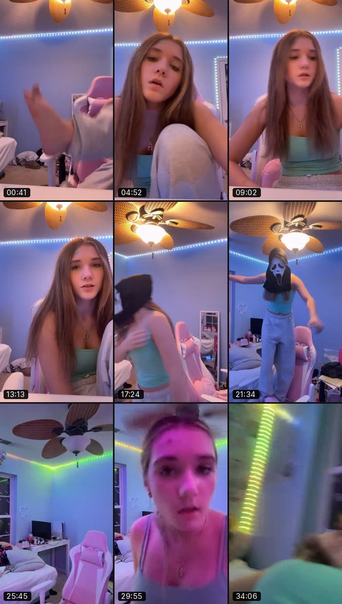 @jillian_rae_r TikTok live recording