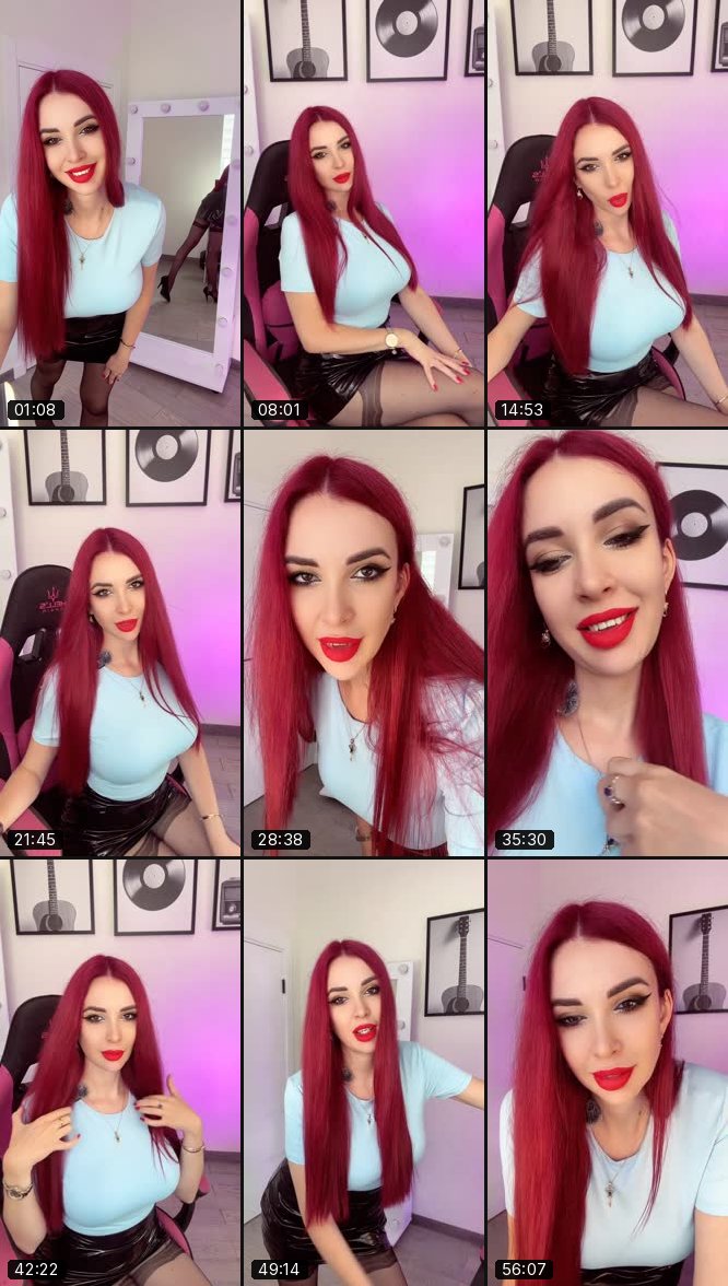 @vickyfoxi TikTok live recording