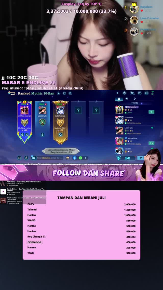 @seerapim TikTok live recording