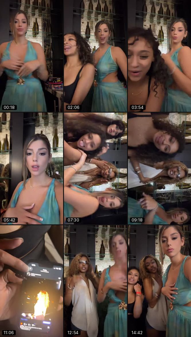 @thehannahmills11 TikTok live recording