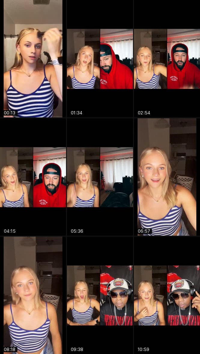 @lilyylifts0 TikTok live recording