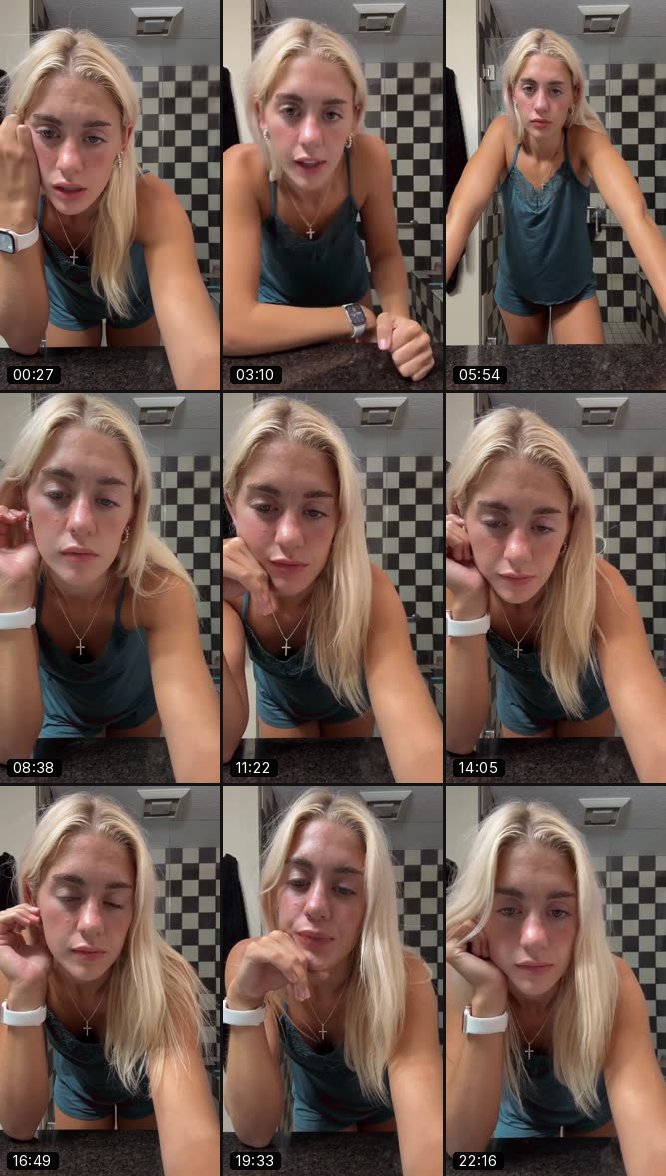 @allysonreiter9 TikTok live recording
