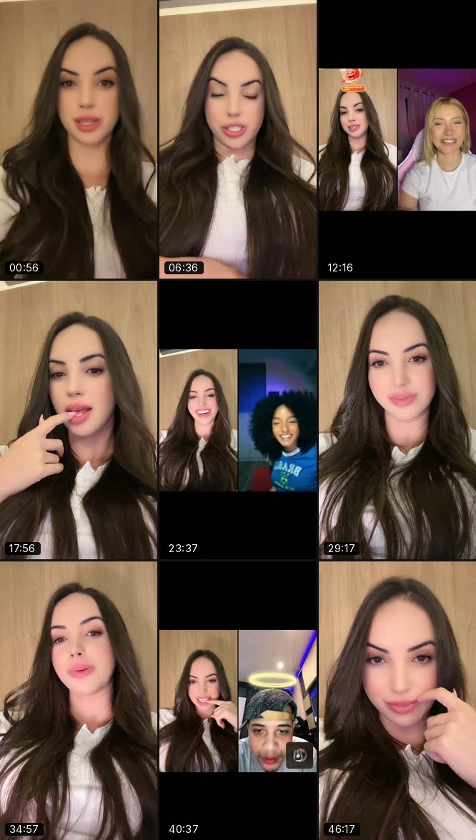 @alinedls1 TikTok live recording